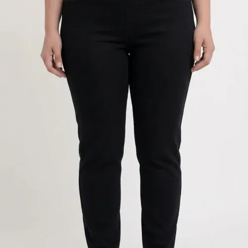 Plus Size Παντελόνι Jean Μαύρο