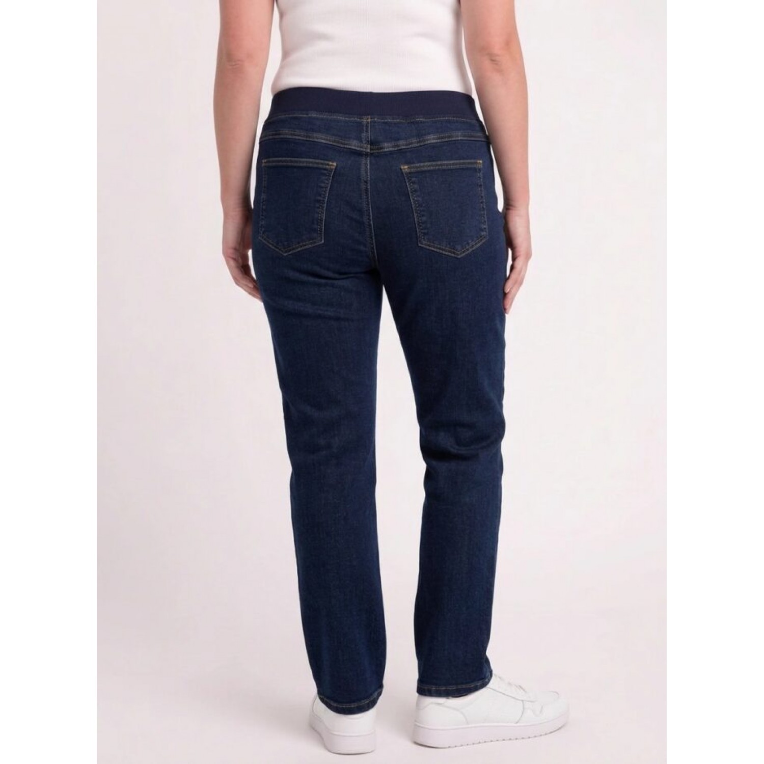 Plus Size Παντελόνι Jean Μπλε