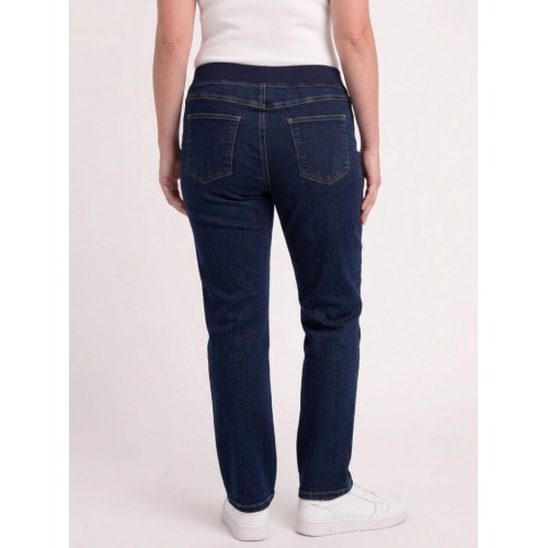 Plus Size Παντελόνι Jean Μπλε