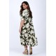 Exotic Print Φόρεμα Olive 1-2080-1