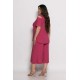 Plus Size Μπλούζα Ριπ Dusty Pink