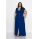 Plus Size Φόρεμα Κρουαζέ Ρουά