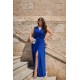 Plus Size Φόρεμα Αμάνικο Glitter Ρουά