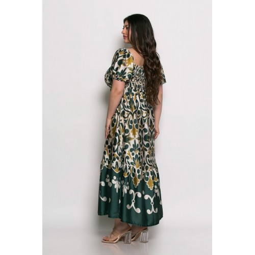 Plus Size Φόρεμα Salt n Sun Olive Κίτρινο