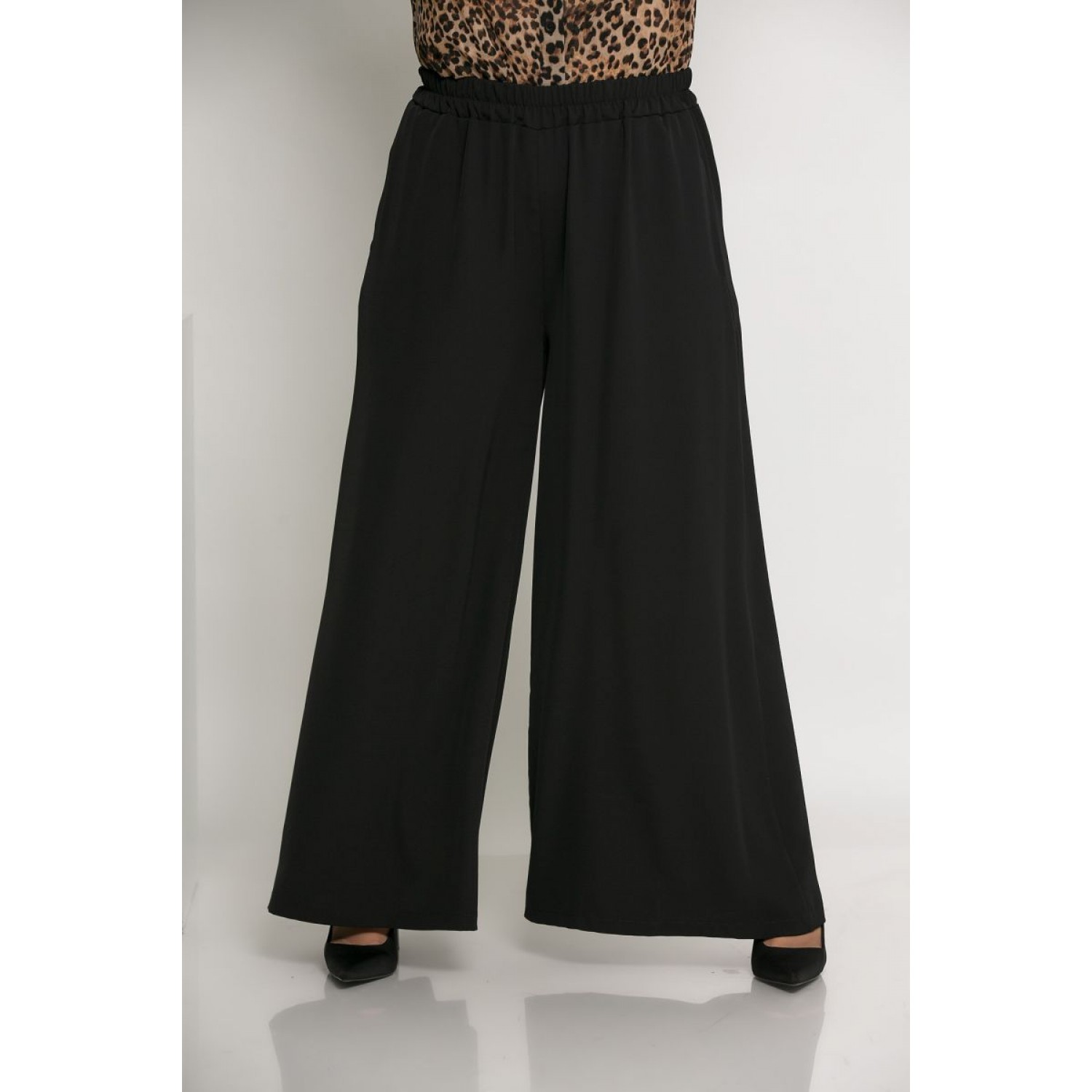 Παντελόνα Relaxed Trousers Μαύρο