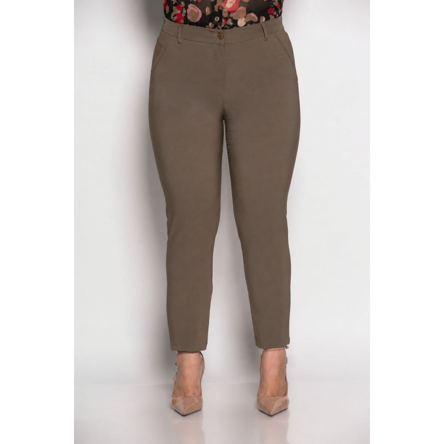 Plus Size Παντελόνι Ανορθωτικό Πούρο