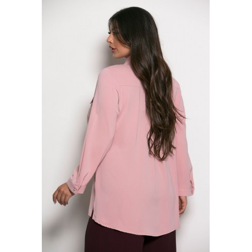 Plus Size Μπλούζα Margaret Ροζ