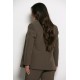 Plus Size Σακάκι Ανορθωτικό Casual Πούρο