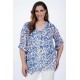 Μπλούζα μουσελίνα blue 1-2416-2