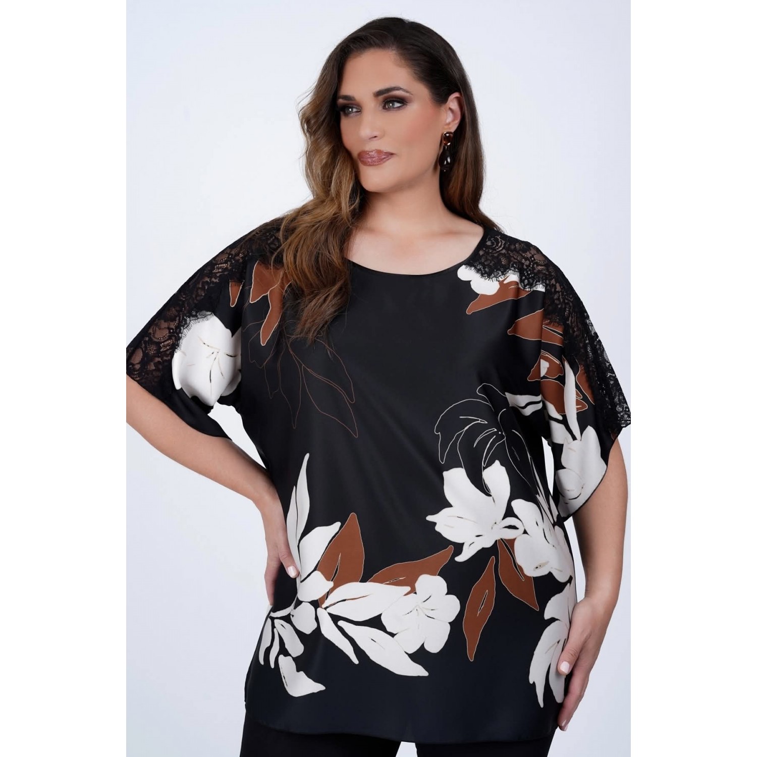 Exotic Print Mπλούζα 1-2420-1