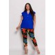 Plus Size Μπλούζα Minimal Detail Ρουά