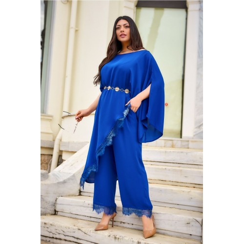 Plus Size Μπλούζα τουνίκ Ρουά