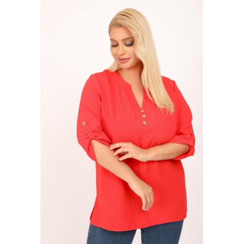 Μπλούζα Wash 1-2130-4 Κοραλί