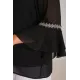 Μπλούζα Μουσελίνα Μαύρο