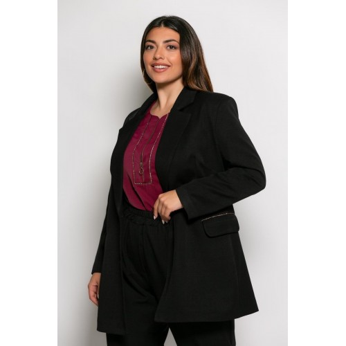 Σακάκι Cindy TR Κωδικός: 2-4306-1 Μαύρο