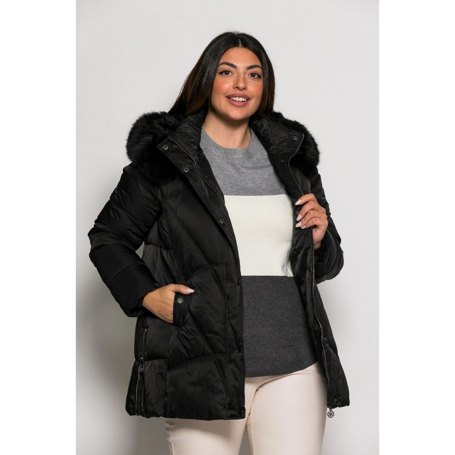 Μπουφάν Puffer Κωδικός: 2-9712-1 Μαύρο