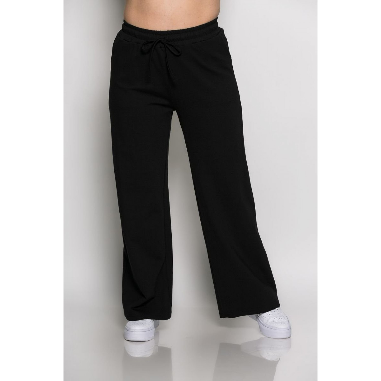 Παντελόνα Comfy Ισόφαρδη Μαύρο 1-1572-1