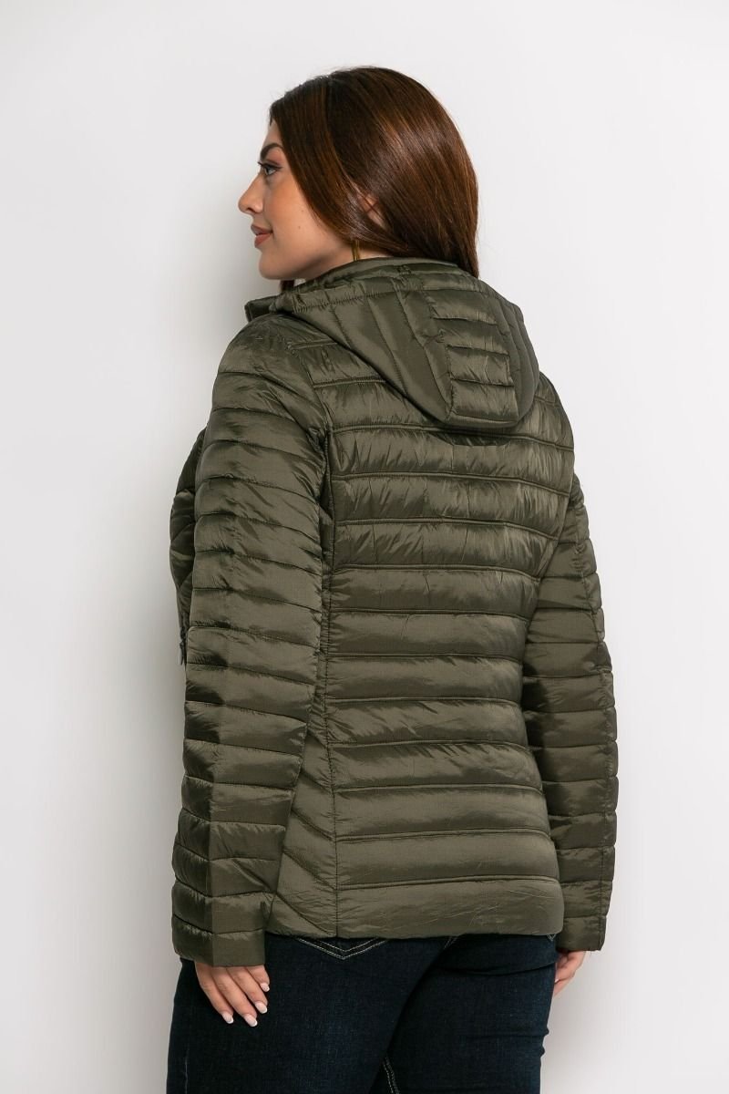 Μπουφάν Lite Puffer Κοντό Κωδικός: 2-9517-2 Χακί