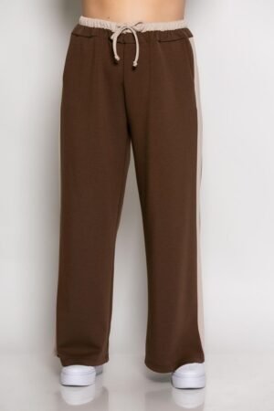 Παντελόνα Feather Φούτερ Κωδικός: 2-1541-2 Καφέ