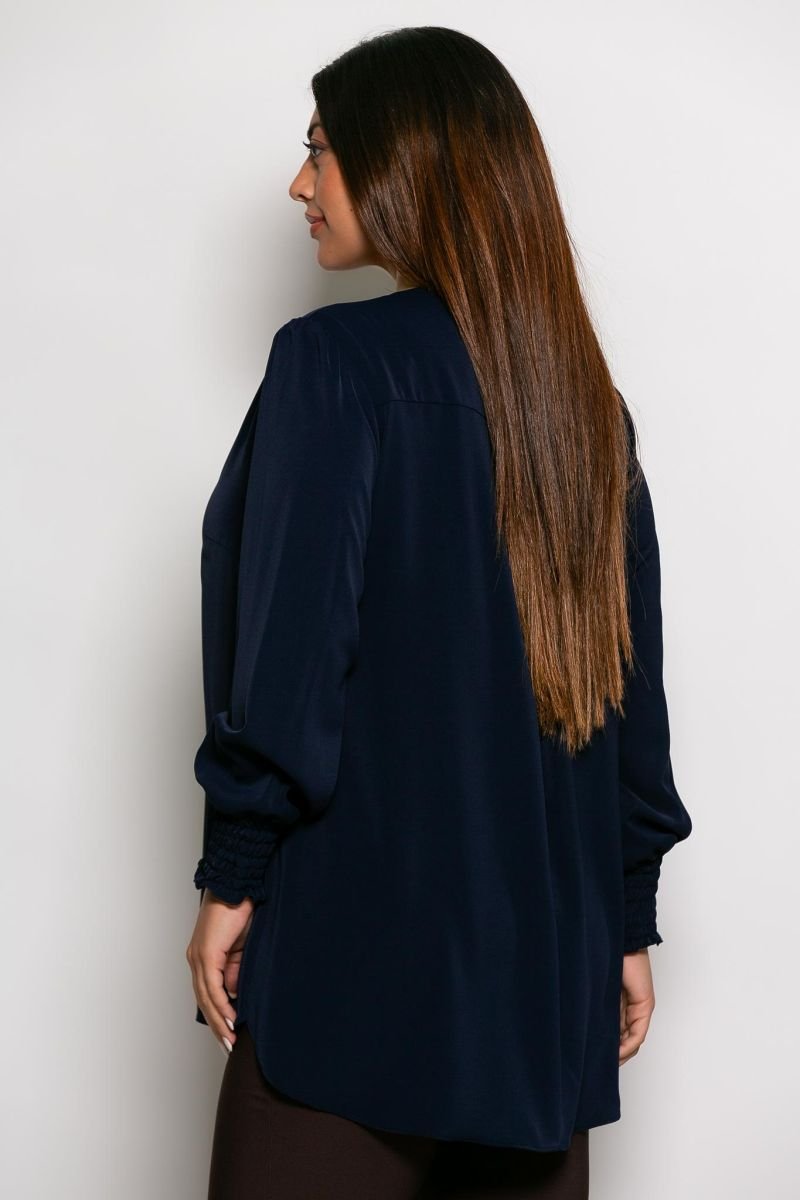 Μπλούζα Με Φερμουάρ Κωδικός: 2-3808-4 Μπλε - Image 2