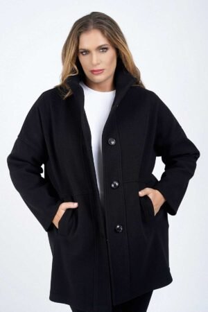 Ζακέτα Velour Κωδικός: 1-0295-1 Μαύρο