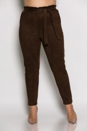 Παντελόνι Coffee Suede Κωδικός: 2-1416-2 Καφέ
