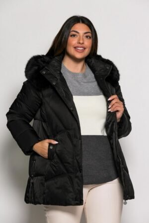 Μπουφάν Puffer Κωδικός: 2-9712-1 Μαύρο