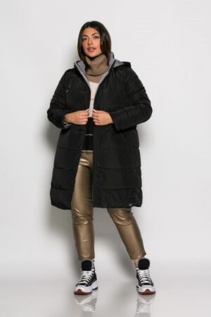 Μπουφάν Double Face Κωδικός: 2-9713-1 Μαύρο