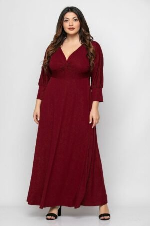 Φόρεμα Stardust Glitter Κωδικός: 2-7002-31 Μπορντό