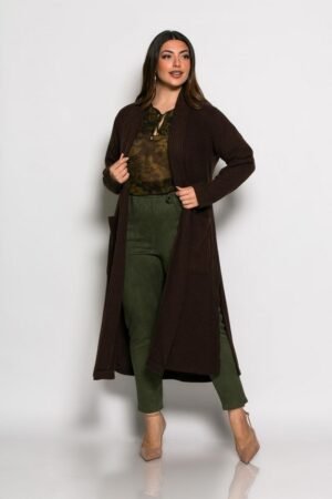 Ζακέτα Twisted Ριπ Κωδικός: 4407-2 Καφέ