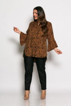 Μπλούζα Narla Με Κουμπιά Εκάι Μαύρο Κωδικός: 2-3131-8