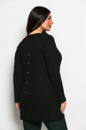 Μπλούζα Πλεκτή Κωδικός: 2-3911-1 Μαύρο