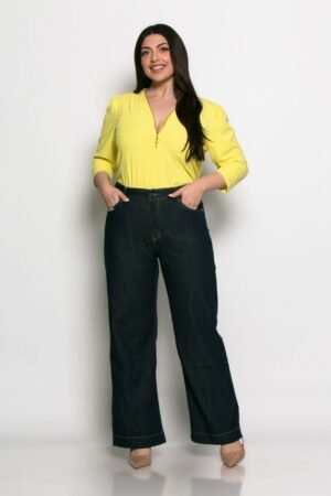 Μπλούζα Restful Ριπ Με Φερμουάρ Κίτρινο