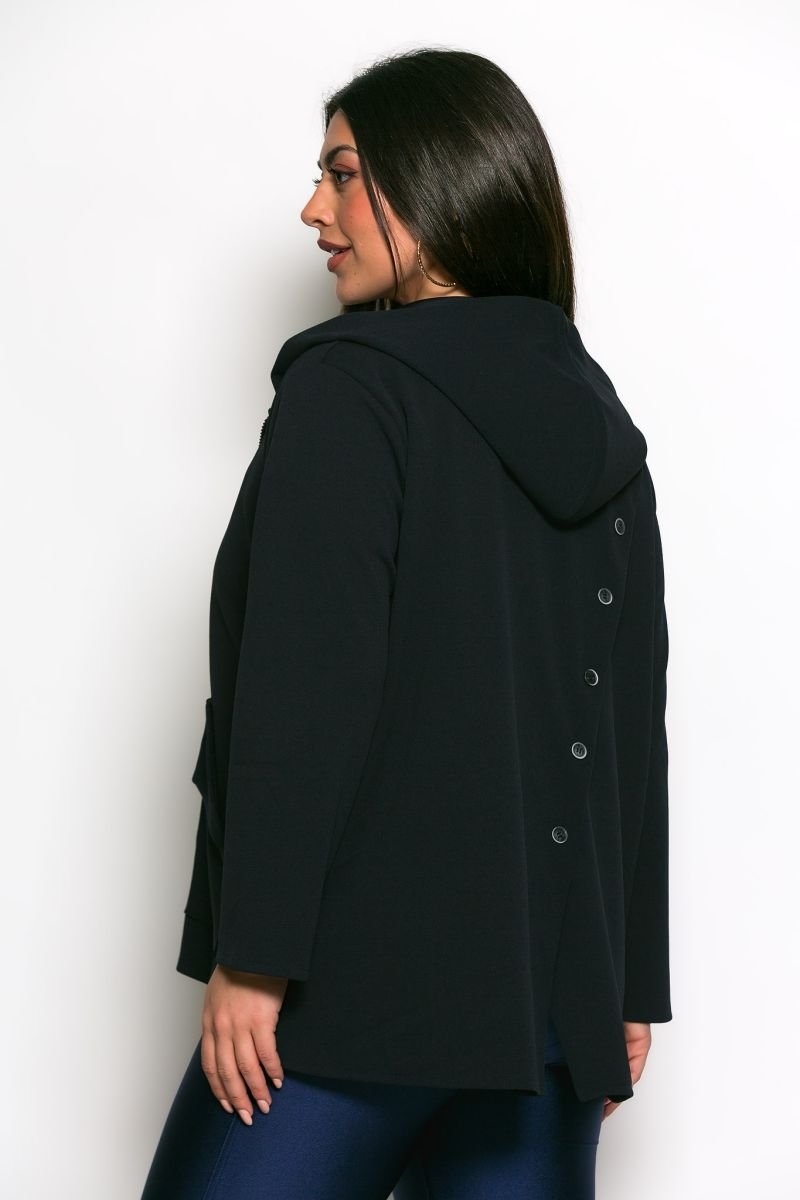 Ζακέτα Only Με Κουμπιά Στην Πλάτη Μπλε - Image 2