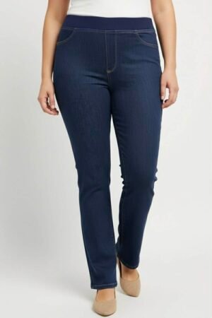 Τζην Παντελόνι Με Λάστιχο Μπλε