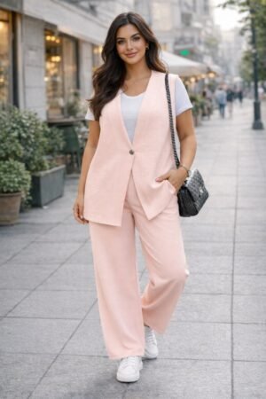 Σετ Γιλέκο Και Παντελόνι Ριπ Σομόν