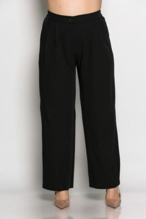 Παντελόνα Seraphine TR Με Πιέτες Μαύρο
