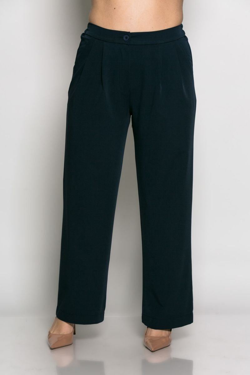 Παντελόνα Seraphine TR Με Πιέτες Μπλε